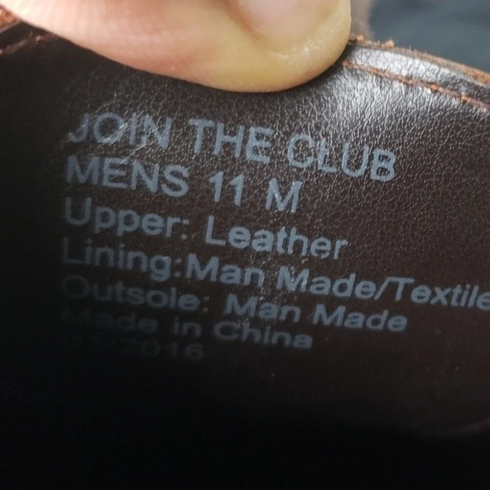 Kenneth Cole Join the Club Men's Oxford Size 11M